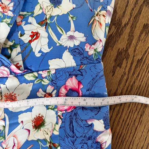 Cleo Petite Floral Sleeveless Cotton Dress - Picture 12 of 12